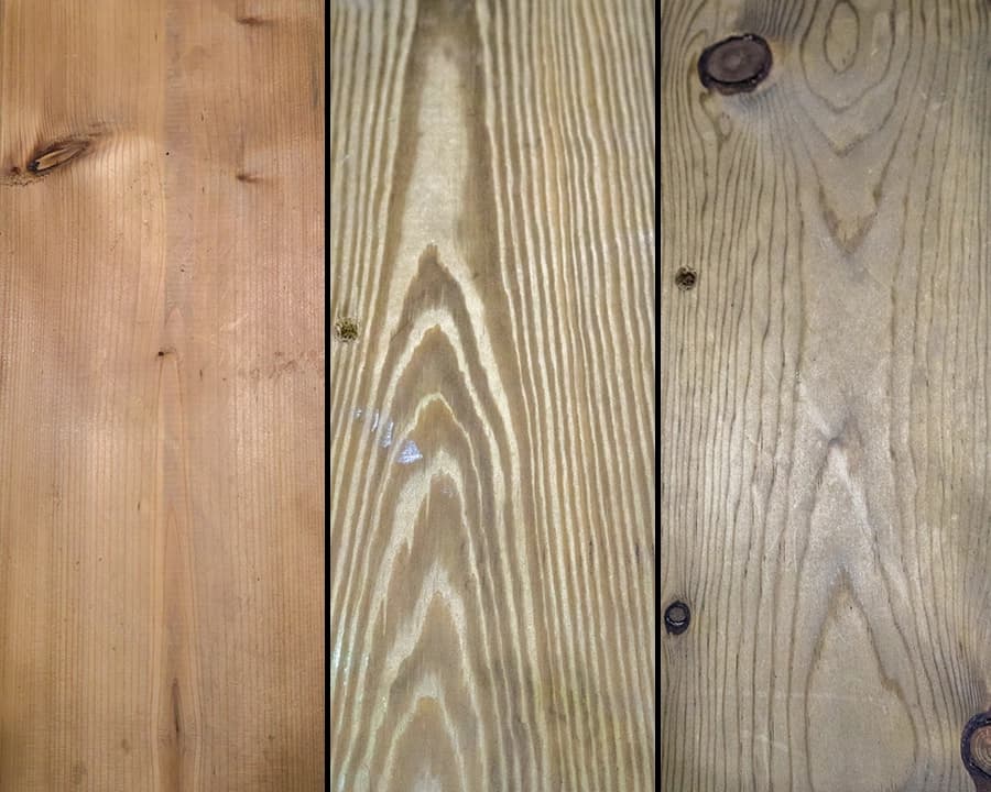 Cedar & treated lumber